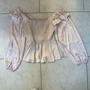 Girly Off the Shoulder top